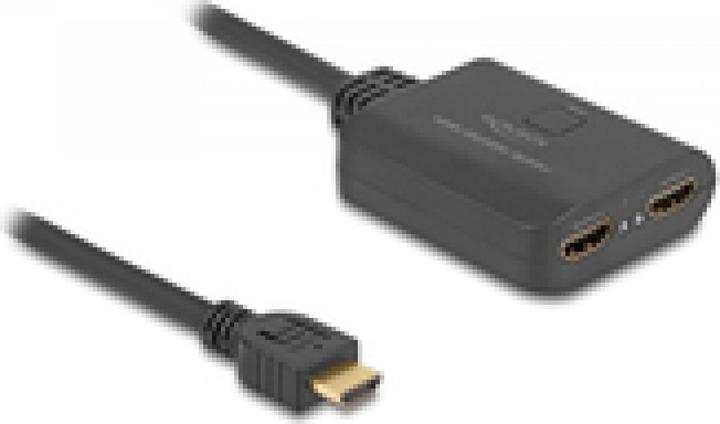 Actual product image Delock HDMI splitter 1 x HDMI in to 2 x HDMI out