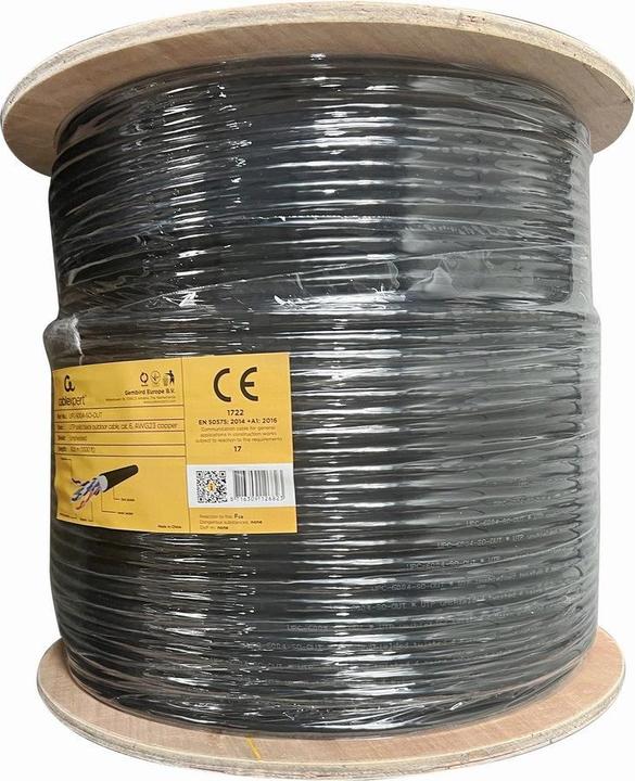 Produktbild Gembird CAT6 UTP LAN outdoor cable solid (U/UTP, CAT6, 305 m)