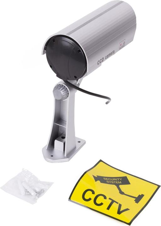 Produktbild Benson Überwachungskamera-Attrappe mit Signal LED, 4er Set