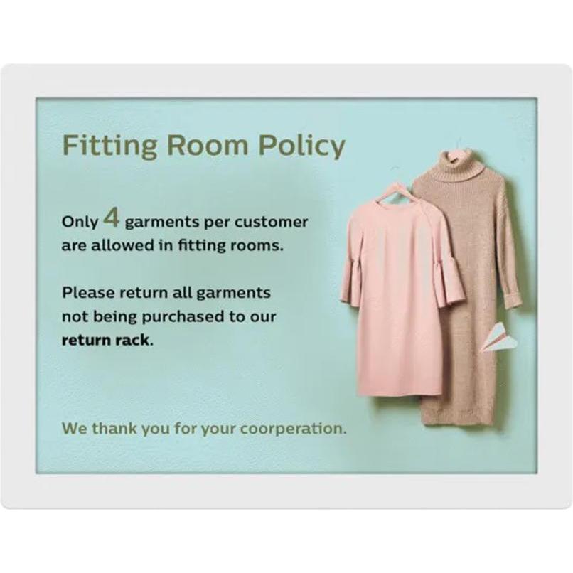 Philips 13BDL4150IW (1600 x 1200 Pixel, 13.30"), Digital Signage, Weiss