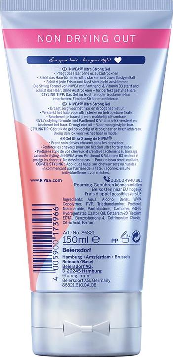 Produktbild NIVEA Ultra Strong Gel DUO (Haargel, 300 ml)