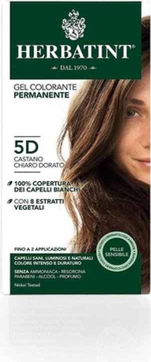 Image du produit Herbatint Gel colorant pour cheveux 5D Light Gold Auburn (Brun châtain doré clair 5D)