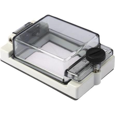 Rs Pro Scharnierfenster für 2 Module (Diverse), Elektronikzubehör + Gehäuse, Grau
