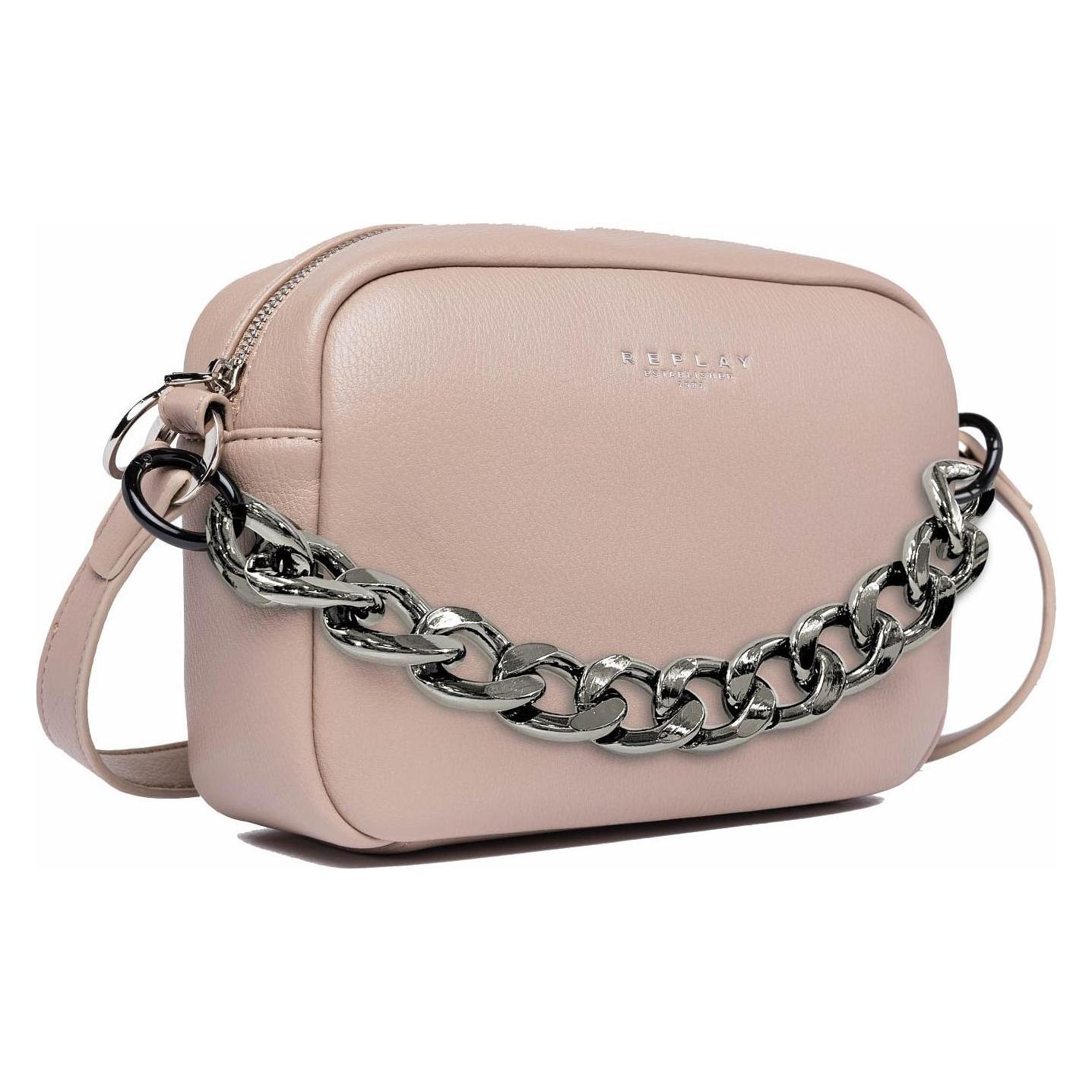 Replay, Damen, Handtasche, Crossbody Bag, Beige