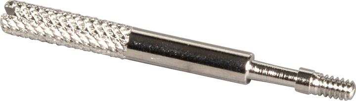 Actual product image EFB Elektronik EGP knurled screw with slot, UNC4/40/5.3, 44mm long