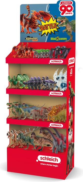 Produktbild Schleich Display ELDRADOR® Creatures + DINOSAURS 2025