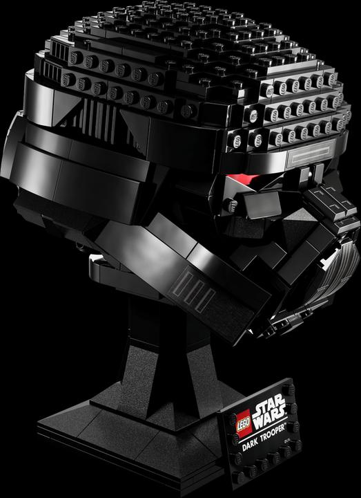 Actual product image LEGO Dark Trooper Helmet (75343, LEGO Star Wars, LEGO Rare Sets)