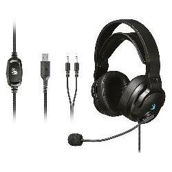 A4Tech Bloody G330p USB+AUX3.5-4P czarne (Kabelgebunden), Kopfhörer, Schwarz