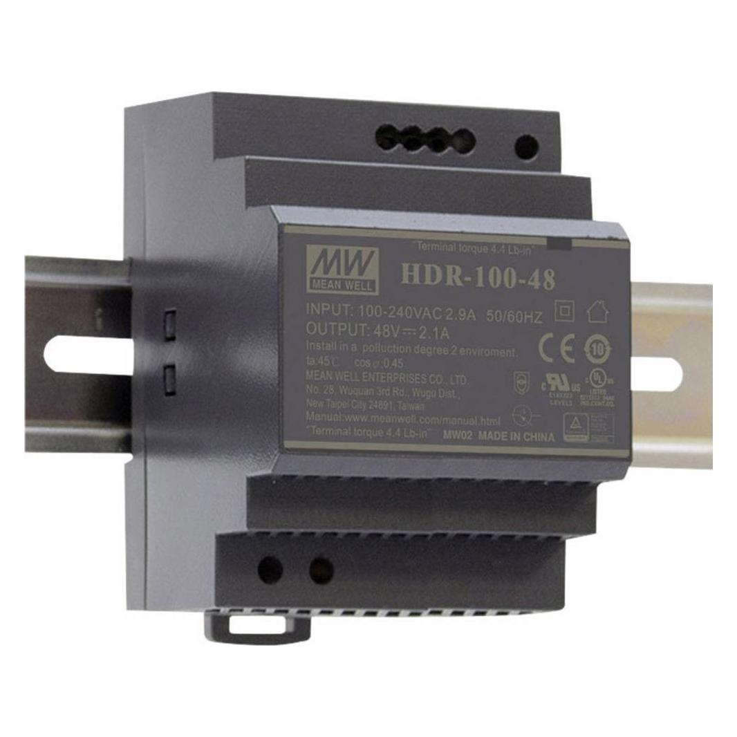 MeanWell, Mobiele stroomverdelers, Mean Well Netzteil - 12V 100W Hutschiene