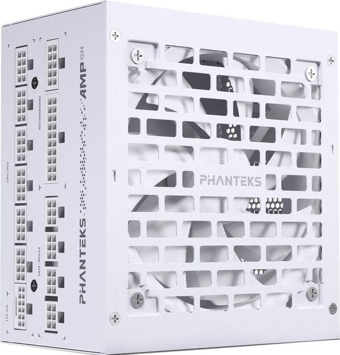 Produktbild Phanteks AMP GH 1000W 80 PLUS Platinum Netzteil, PCIe 5.1, ATX 3.1 - 1000 Watt, weiss (1000 W)