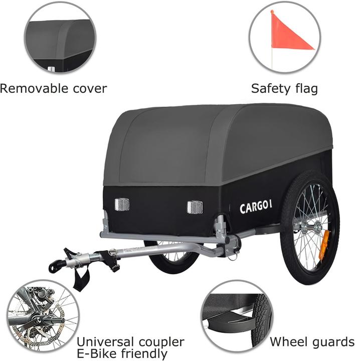 Produktbild Tiggo VS Cargo I Lastenanhänger mit grosser Ladefläche