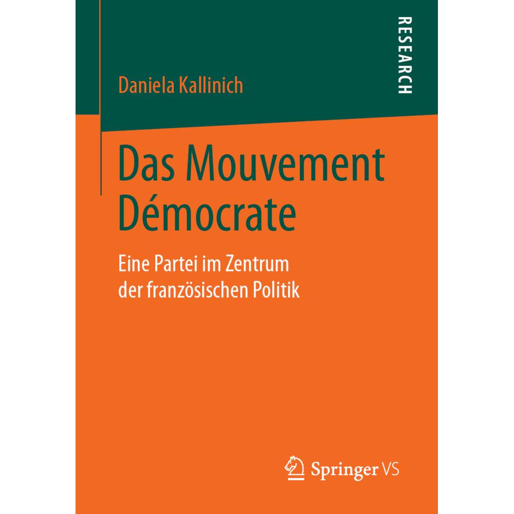 Das Mouvement Démocrate, Fachbücher von Daniela Kallinich