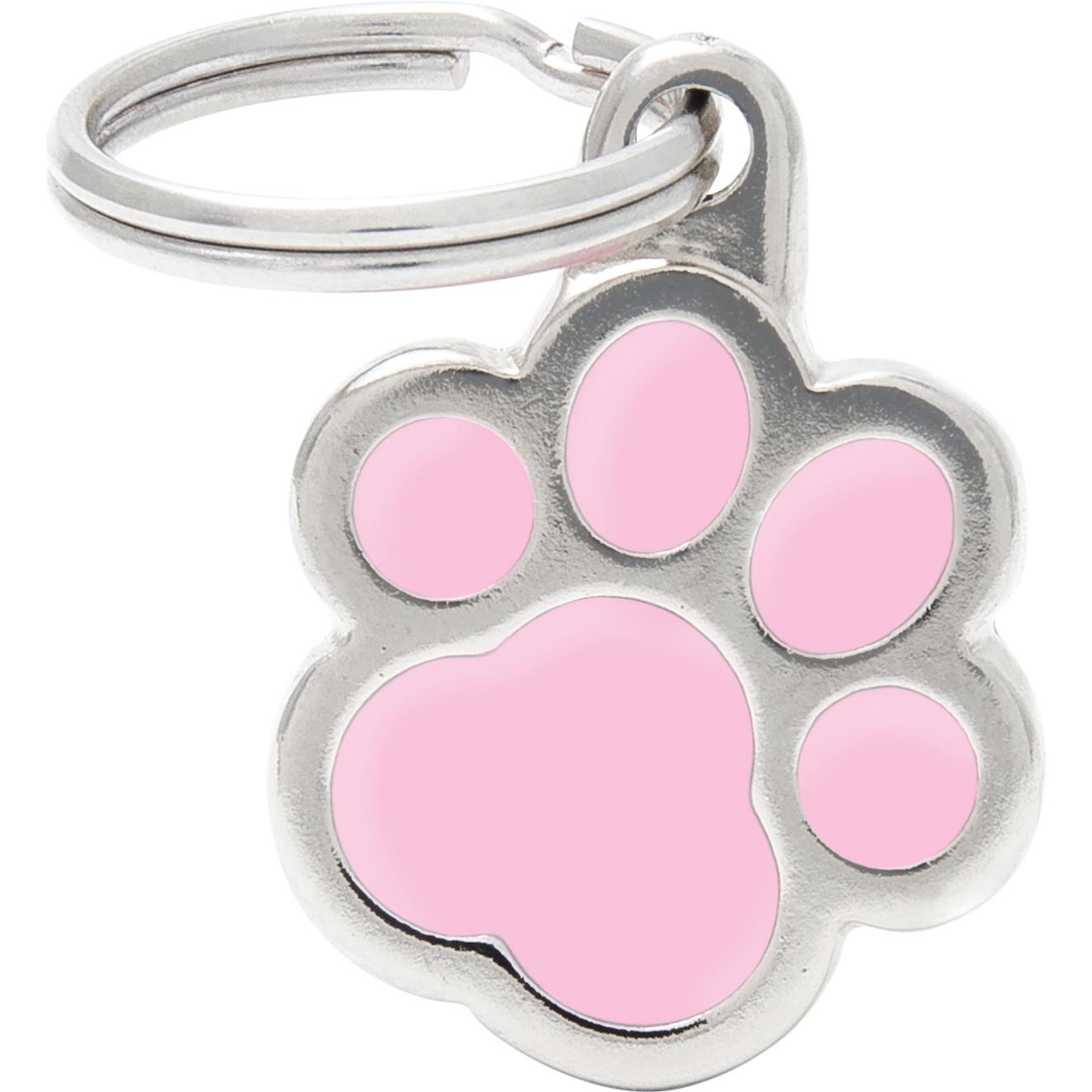 Myfamily MyFa tegn classic, pote lille, rosa (Cane), Collare + Guinzaglio