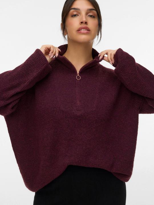 Produktbild Vero Moda VMCPLAZA Pullover Viertel-Reissverschluss (42, 44)