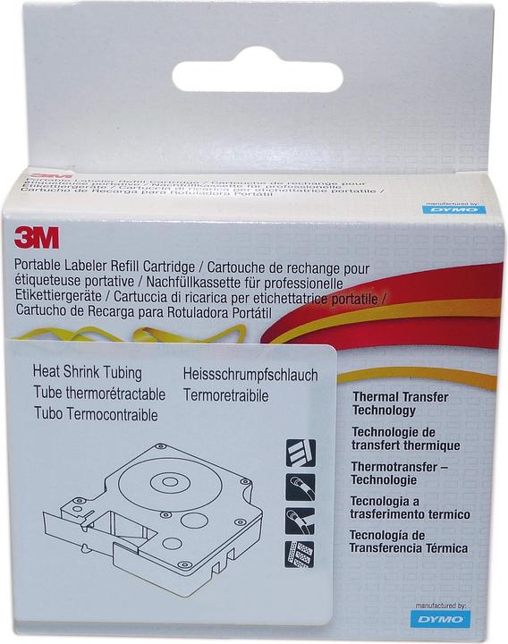 Image du produit Dymo Gaine thermorétractable Rhino (0.90 cm, Blanc)
