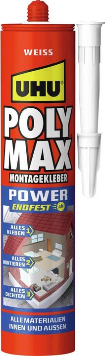 Image du produit UHU Montage cl.noir Poly Max (490 g)