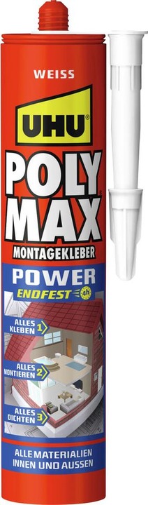 Produktbild UHU Montagekl.schw.Poly Max (490 g)