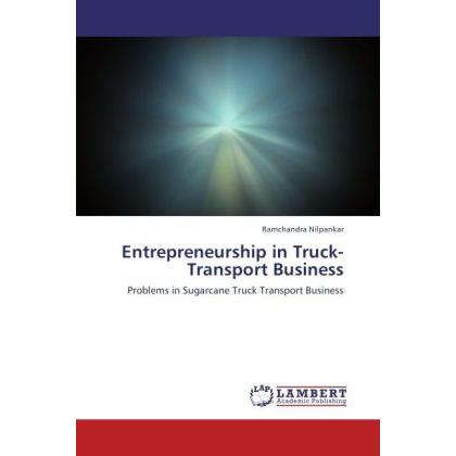 Entrepreneurship in Truck-Transport Business, Fachbücher