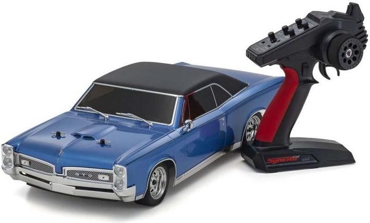 Immagine prodotto Kyosho Auto di produzione Fazer MK2 1967 Pontiac GTO Tyrol Blue 1:10, ARTR (RTR pronto all'uso)