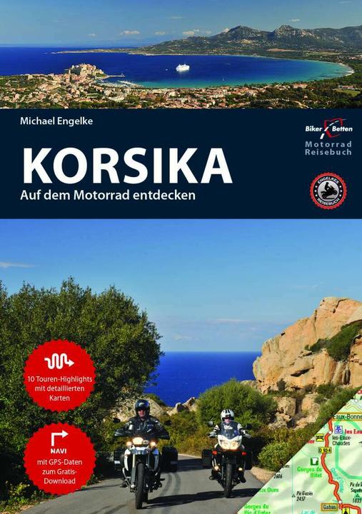 Actual product image Motorcycle Travel Guide Corsica