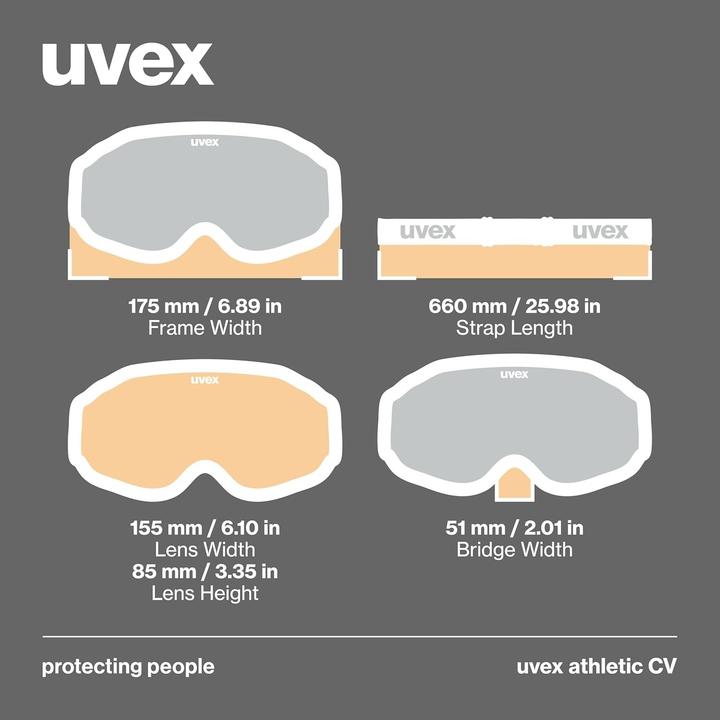 Actual product image Uvex Sports Athletic CV