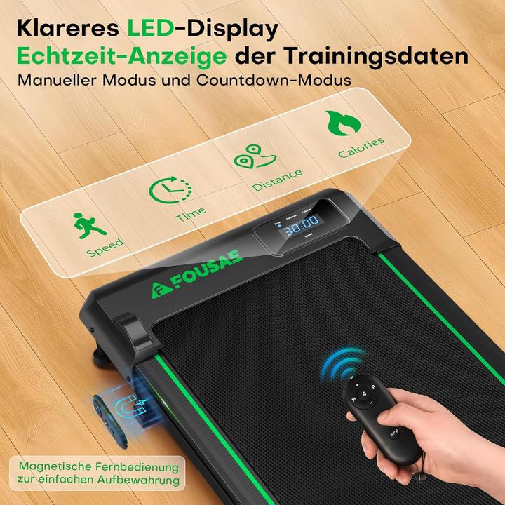 Image du produit Fousae Walking Pad mit Steigung & Stossdämpfung