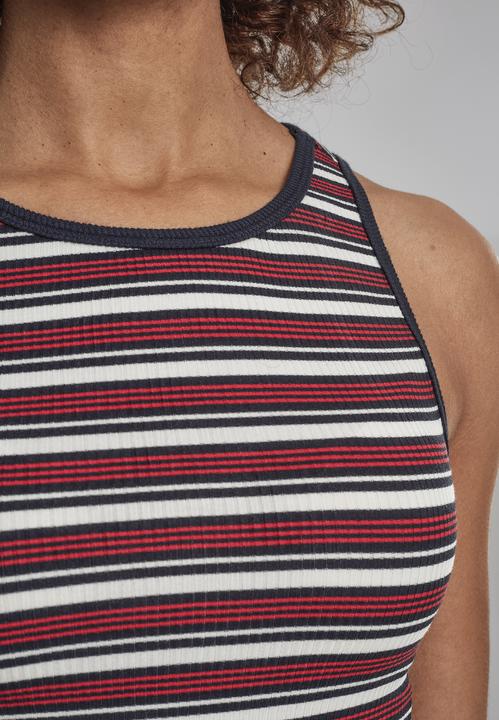 Image du produit Urban Classics Ladies Rib Stripe Cropped Top (L)