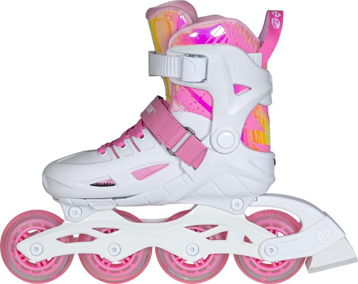 Produktbild Powerslide Rollschuhe Universe 4W Pink II adj. 33-36 (33, 34, 35, 36)