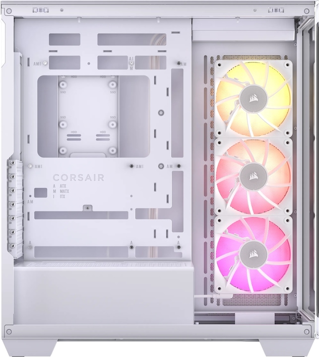 Image du produit Corsair Affaire iCUE 3500X RGB Midi TG blanc BTF+ZERO (E-ATX)