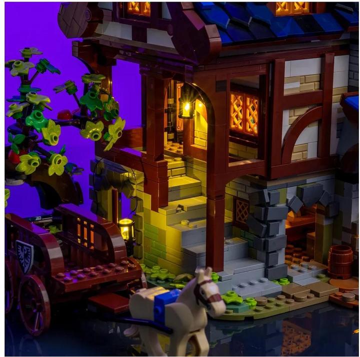 Produktbild Light my bricks LMB 2.0 LED Licht-Starterset für Fantasy-Sets von LEGO® & Kompatiblen wie Cobi etc.