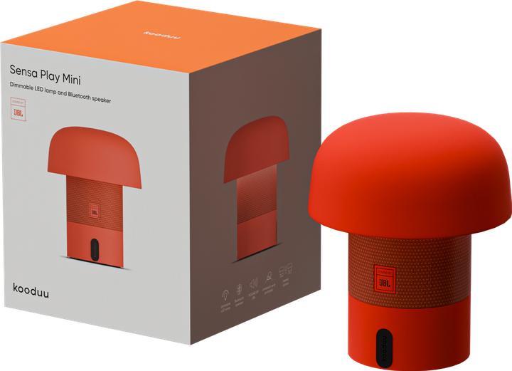 Actual product image Kooduu Sensa Play Mini JBL Orange (11 h, Rechargeable battery operated)