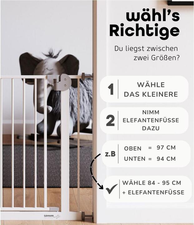 Actual product image Sämann Türschutzgitter (95 cm)