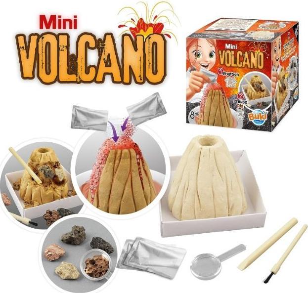 Actual product image Buki Experiment set Mini Volcano
