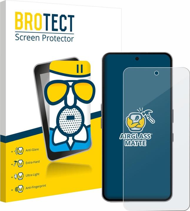 Actual product image BROTECT AirGlass Glass Matte (1 pcs., Nothing Phone (3a) Pro)