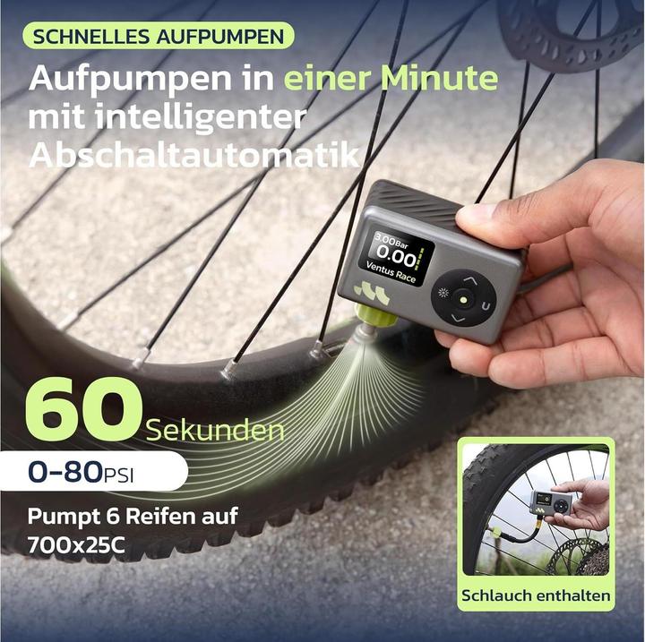 Produktbild Woowind Ventus Race Luftpumpe