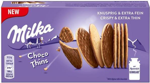 Produktbild Milka Choco Thins (151 g)