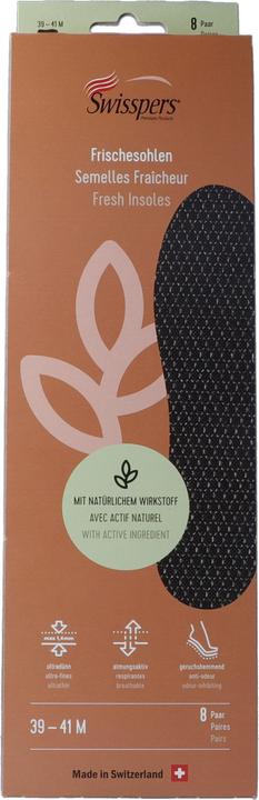 Actual product image Swisspers Fresh soles black