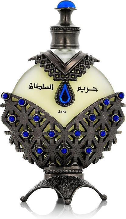 Actual product image Khadlaj Hareem Sultan Blue - concentrated perfumed oil without alcohol - 35 ml (Extrait De Parfum, 35 ml)