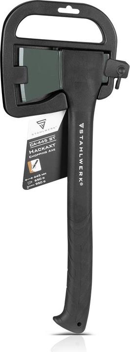 Actual product image Stahlwerk Axe Ca-445 St 445mm Axe Forest Axe Made Of Carbon Steel With Fibreglass Handle