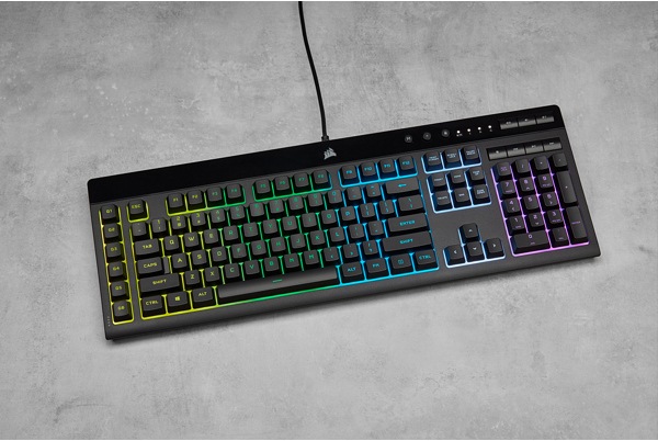 Produktbild Corsair K55 RGB Pro (US, Kabelgebunden)