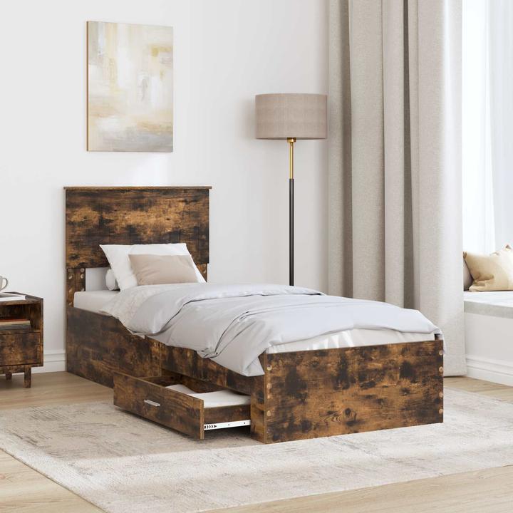 Actual product image vidaXL Aufbewahrungsbett (75 x 190 cm)