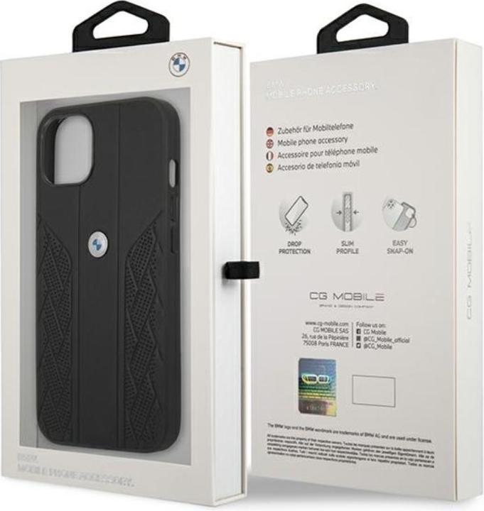 Produktbild BMW Case BMHCP13SRSPPK iPhone 13 mini 5.4 quot black (Apple iPhone 13 mini)