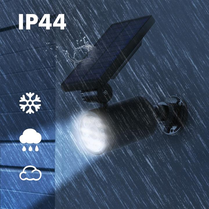 Immagine prodotto Maclean Kamera-Attrappe mit blinkendem LED-Licht SOL1801S Solarbetrieben Bewegungsmelder