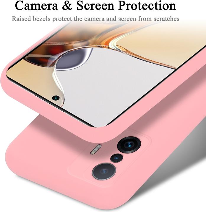 Image du produit Cadorabo TPU Liquid Silicone Case Housse pour Xiaomi 11T / 11T PRO (Xiaomi 11T, Xiaomi 11T Pro)