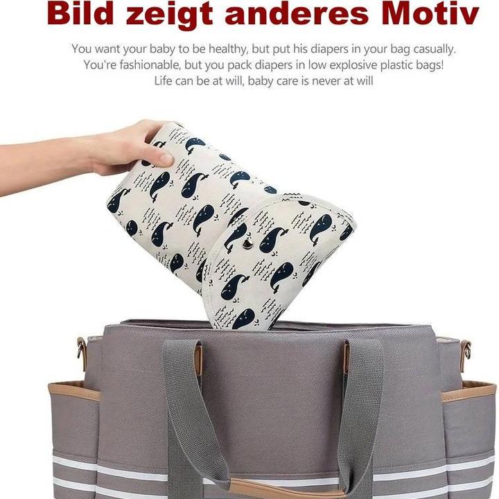 Actual product image ASMI Storage bag for nappies, wetbag, Tree of Life nappy bag