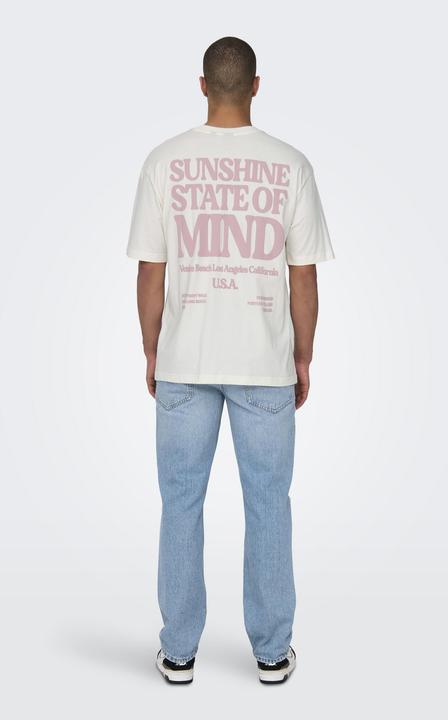 Actual product image Only & Sons Onskenny Rlx Text Ss Tee (XL)