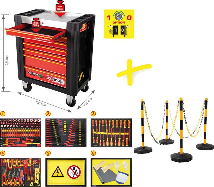 Actual product image KS Tools 117.6155 (164 x)
