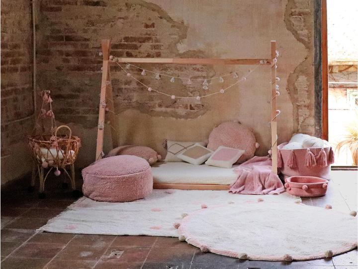 Produktbild Lorena Canals Teppich Hippy Dots (160 x 160 cm)