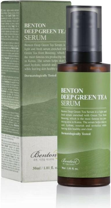 Actual product image Benton deep green tea serum (30 ml)