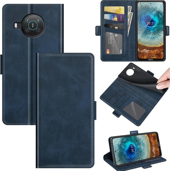 Productafbeelding Screenguard Nokia X20 CardLounge Lederen Hoesje (Nokia X20)